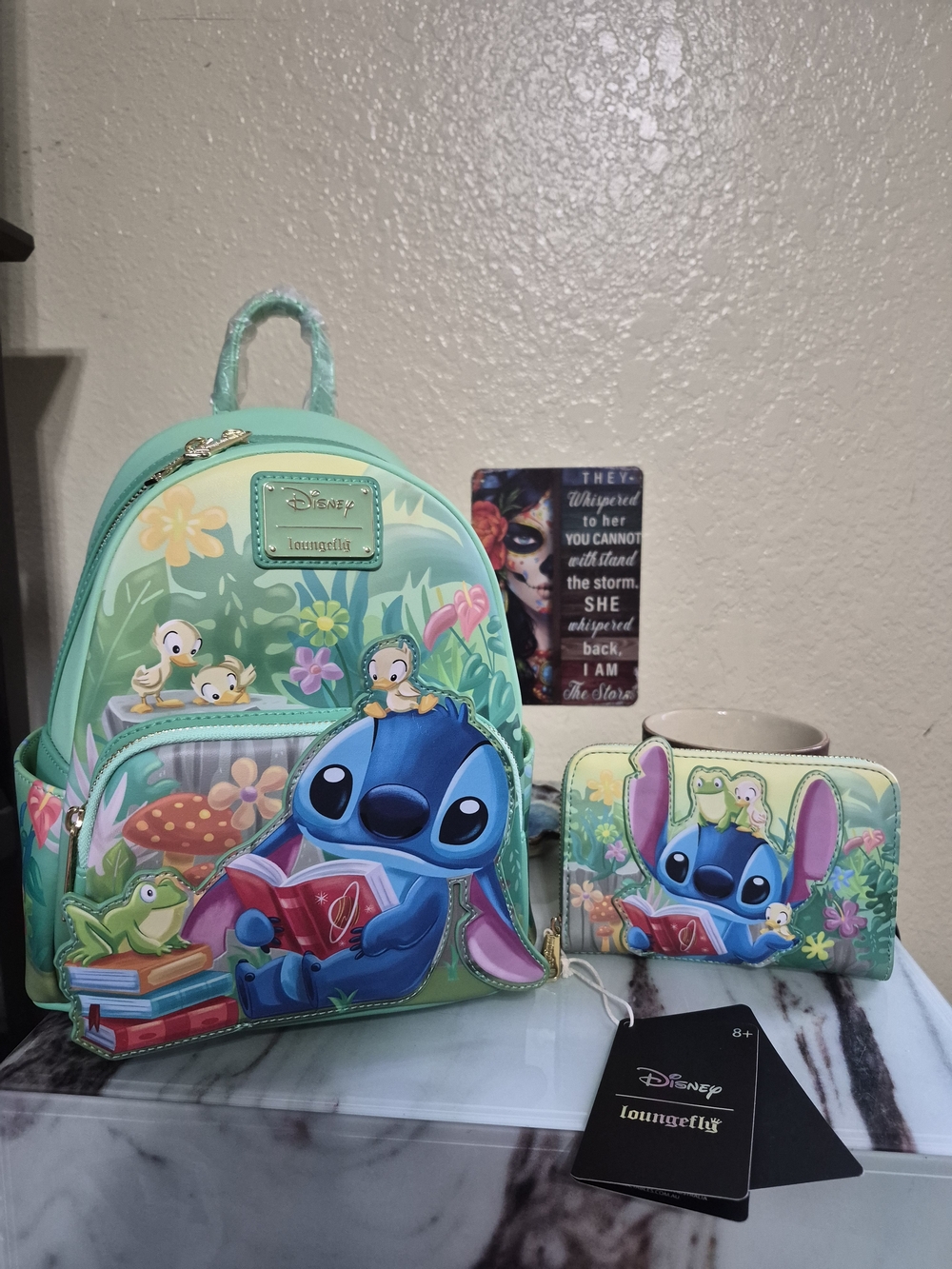 Loungefly BAM Exclusive Stitch Backpack & Wallet Set